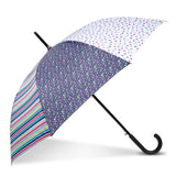 Parapluie Canne X-TRA Sec Isotoner 09457 Patchwork Fleuri