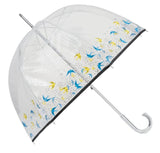 Transparent Bell Umbrella Isotoner 09496 Panther