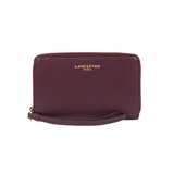 Portefeuille Zippé Dune Bordeaux Lancaster