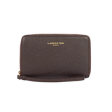 Portefeuille Zippé Dune Marron Lancaster