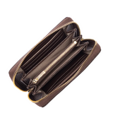 Portefeuille Zippé Dune Marron Lancaster