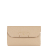 Portefeuille compagnon en cuir Dune Lancaster Beige Foncé