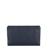 Portefeuille compagnon en cuir Dune Lancaster Bleu Foncé