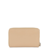 Portefeuille zippé Paris PM Lancaster Beige