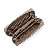 Portefeuille zippé Paris PM Lancaster Galet Foncé