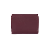 Petit portefeuille en cuir Lancaster-Foulonné PM Bordeaux