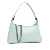 Petit sac à main forme baguette Suave Ace Lancaster Bleu Perle