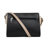 Sac à main trotteur Lancaster-Smooth Noir/Nude Clair/Nude Foncé