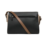 Sac à main trotteur Lancaster-Smooth Noir/Nude/Vison