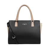 Constance handbag 437-03 Lancaster Black/Nude/Mink