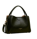 Sac à main en cuir Lancaster-Ida Noir