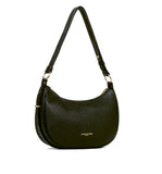 Sac besace en cuir Lancaster-Milano Aria Noir