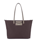 Sac à main Shopping-Lancaster Smart KBA Bordeaux Taupe