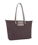 Sac à main Shopping-Lancaster Smart KBA Bordeaux Taupe
