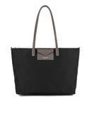 Sac à main Shopping-Lancaster Smart KBA Noir Taupe