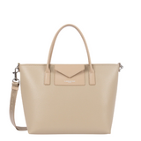Sac cabas Lancaster Maya Double Beige Foncé