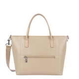 Sac cabas Lancaster Maya Double Beige Foncé