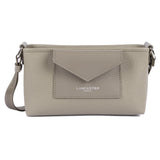 Sac trotteur Lancaster Maya Double  KBA Galet Foncé