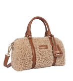 Sac polochon Lancaster Moumoute Cognac