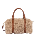 Sac polochon Lancaster Moumoute Cognac
