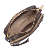 Sac à main trotteur Dune Marron foncé Lancaster