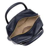 Petit sac à main en cuir-Lancaster-Dune-529-82 Bleu Foncé