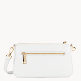 Pochette en cuir Dune Lancaster Blanc