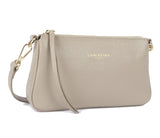 Pochette en cuir Dune Lancaster Galet