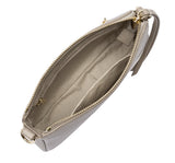 Pochette en cuir Dune Lancaster Galet