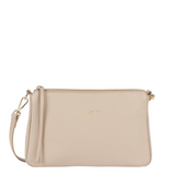 Petit sac à main en cuir Dune Lancaster Beige Foncé