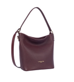 Sac seau en cuir Dune Bordeaux Lancaster