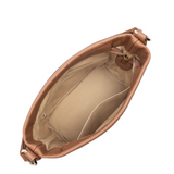 Sac seau en cuir Dune Camel Lancaster
