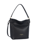 Sac seau en cuir Dune Noir Lancaster