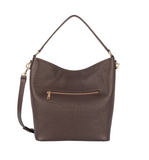 Grand sac seau en cuir Dune Marron Lancaster