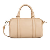 Petit sac à main polochon Ana Beige Foncé Lancaster