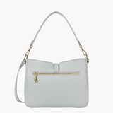 Sac à main besace Milano Horizon Lancaster Gris Clair