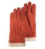 Gants femme en cuir velours Isotoner 68451