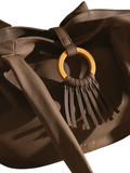 Sac à main épaule Camomille Chocolat