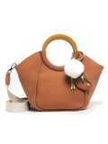 Sac à main vegan Crocus Woomen Marron