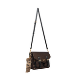 Sac à main épaule Tyler marron Lollipops