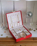 Boîte à bijoux Anne Rouge