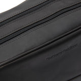 Trousse de toilette en cuir Chesterfield-Stacey Noir