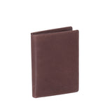 Petit portefeuille en cuir Chesterfield-Siem Marron