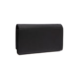 Portefeuille en cuir Chesterfield-Mirthe Noir
