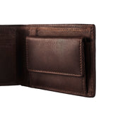Portefeuille en cuir Chesterfield-Enzo Marron