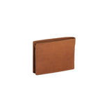 Portefeuille en cuir Chesterfield-Enzo Cognac