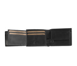 Portefeuille en cuir Chesterfield-Marvin Noir