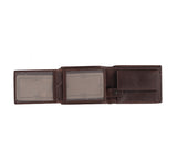 Portefeuille en cuir Chesterfield-Marvin Marron