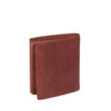 Petit portefeuille en cuir Chesterfield-Carl Cognac