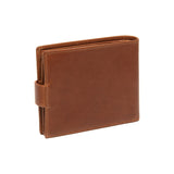 Portefeuille en cuir Chesterfield-Curtis Cognac